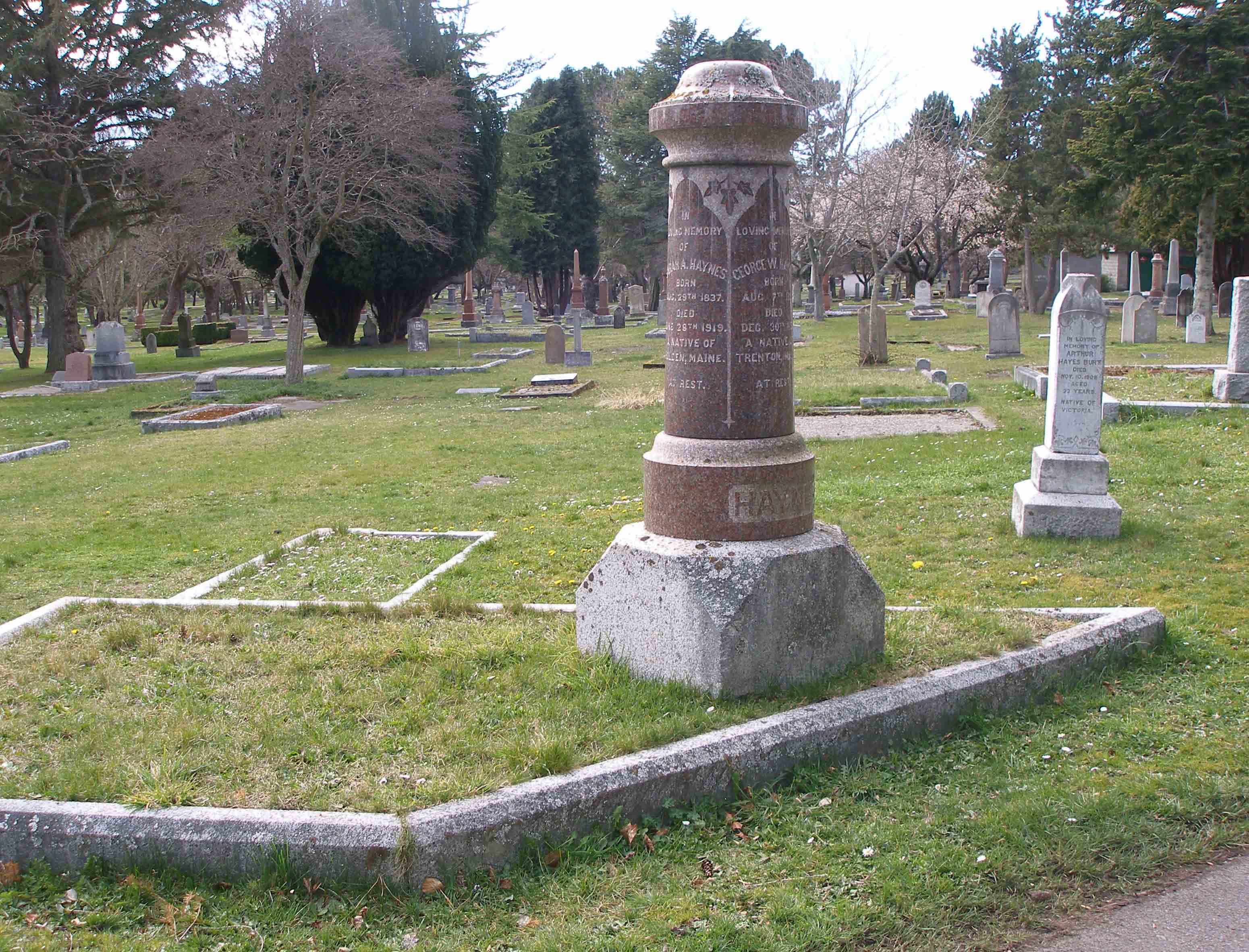 George Washington Haynes grave